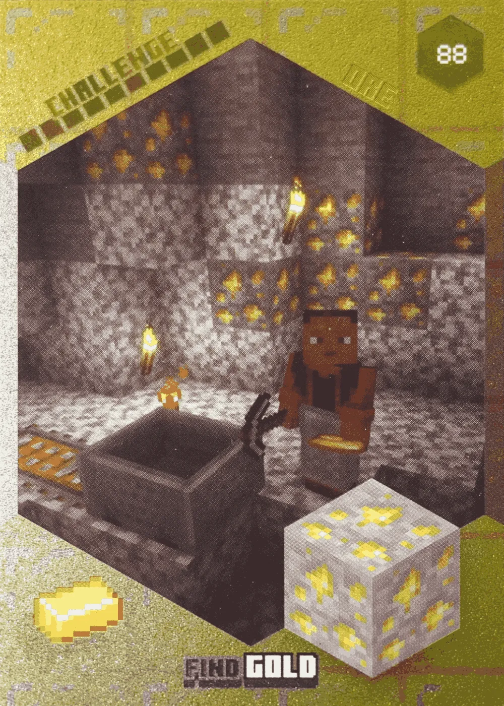 Find Gold card front