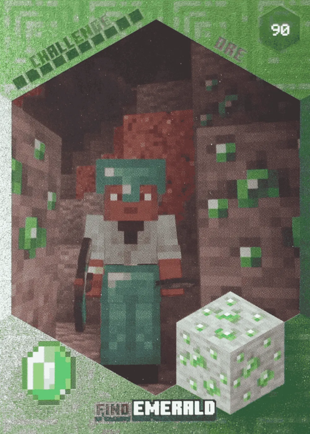 Find Emerald card front