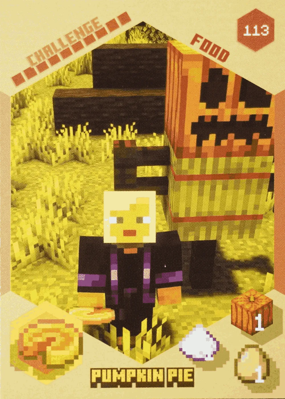 Pumpkin Pie card front