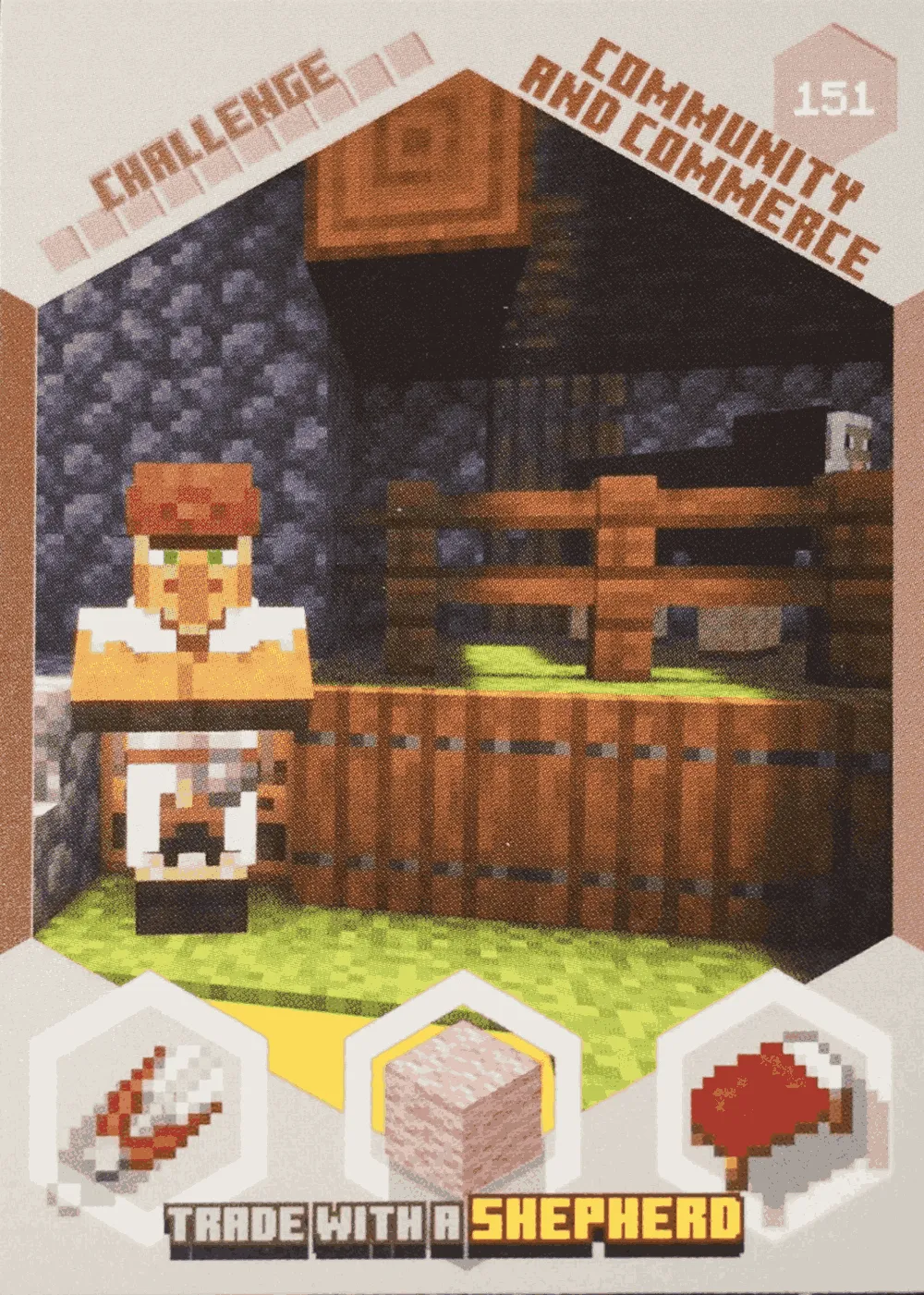 Trade with a Shepherd card front