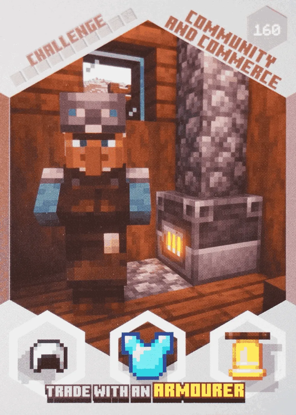 Trade with an Armourer card front