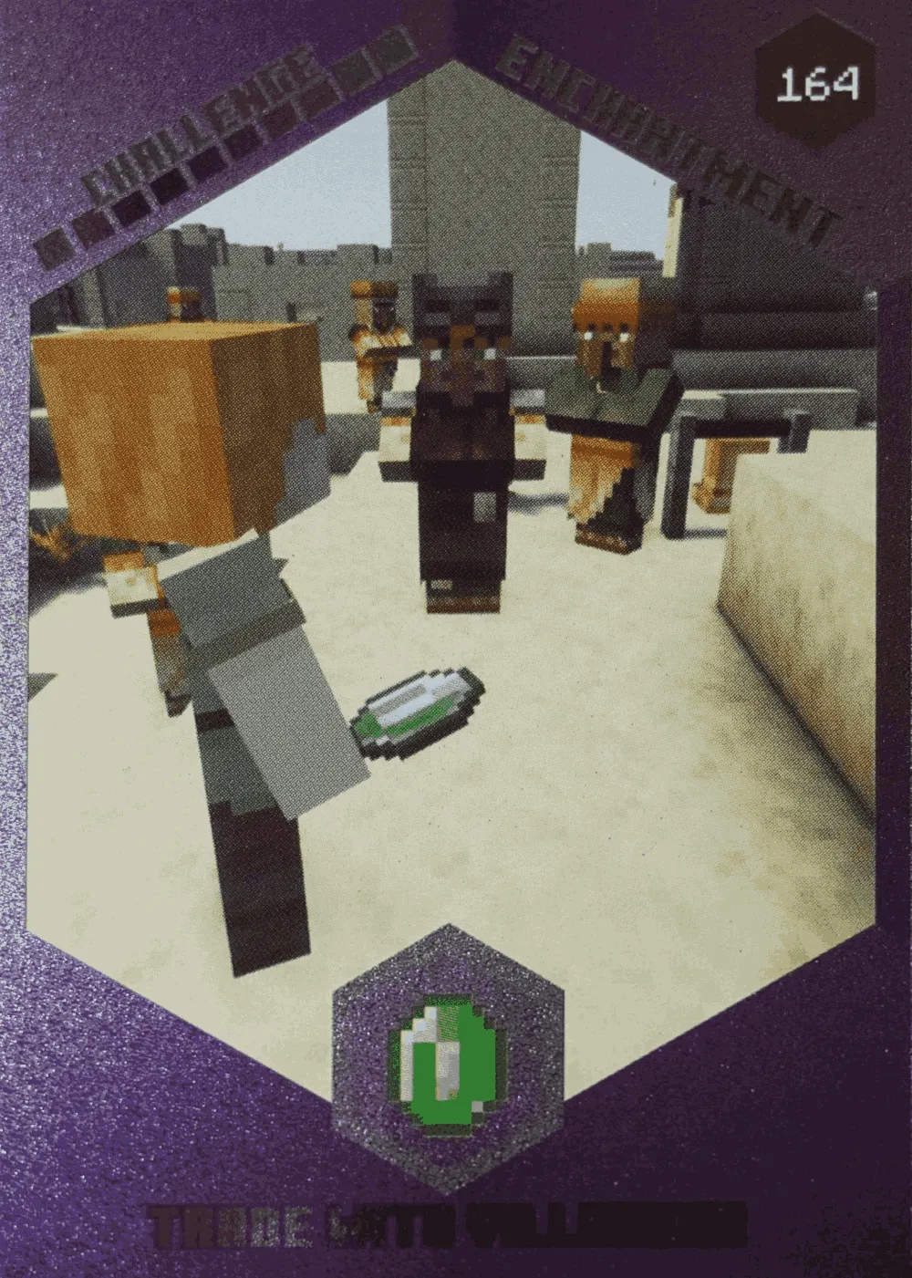Trade with Villagers card front