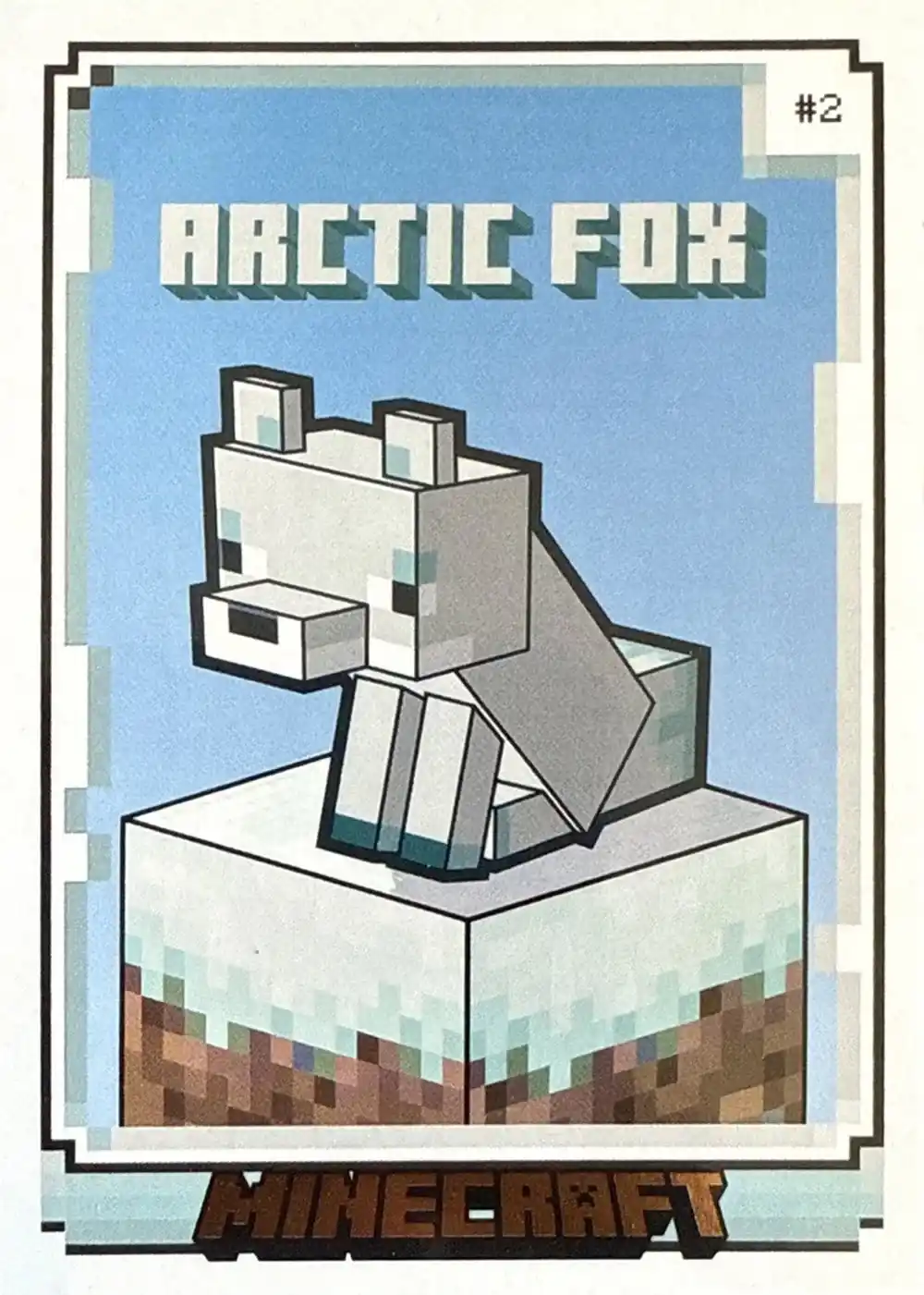 Arctic Fox card front