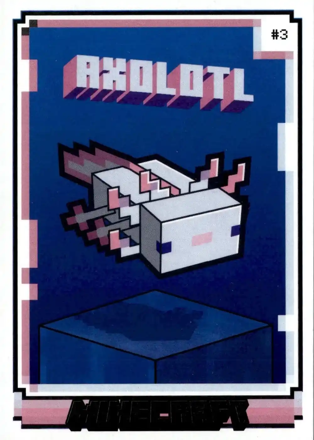 Axolotl card front