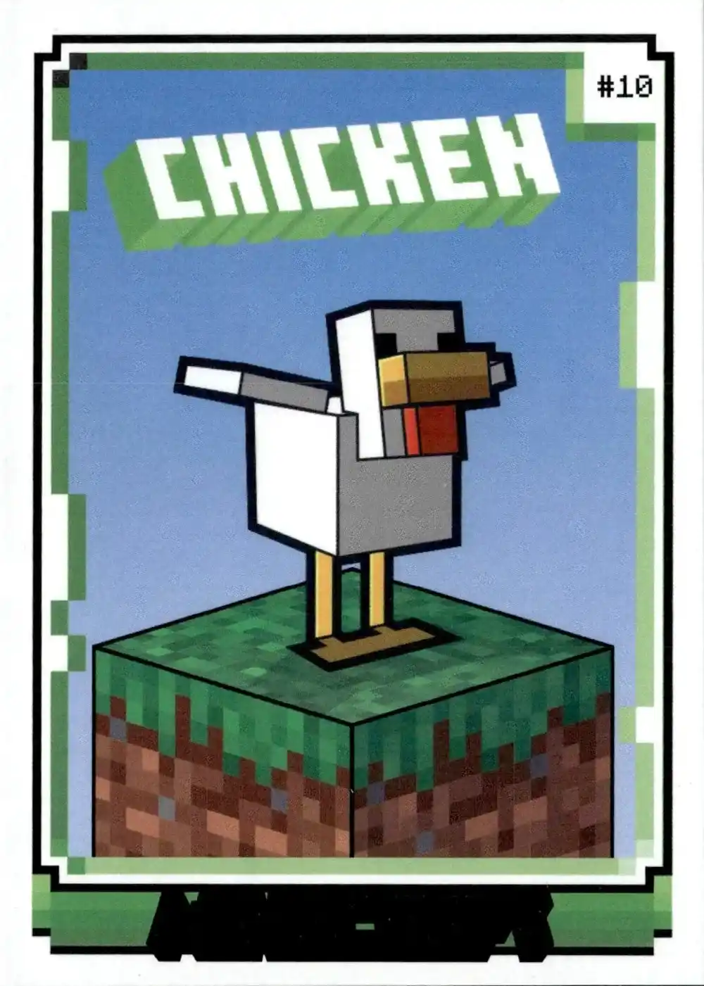 Chicken card front