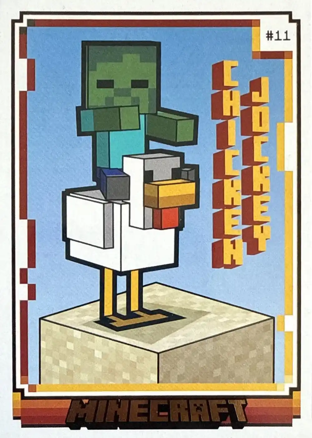 Chicken Jockey card front