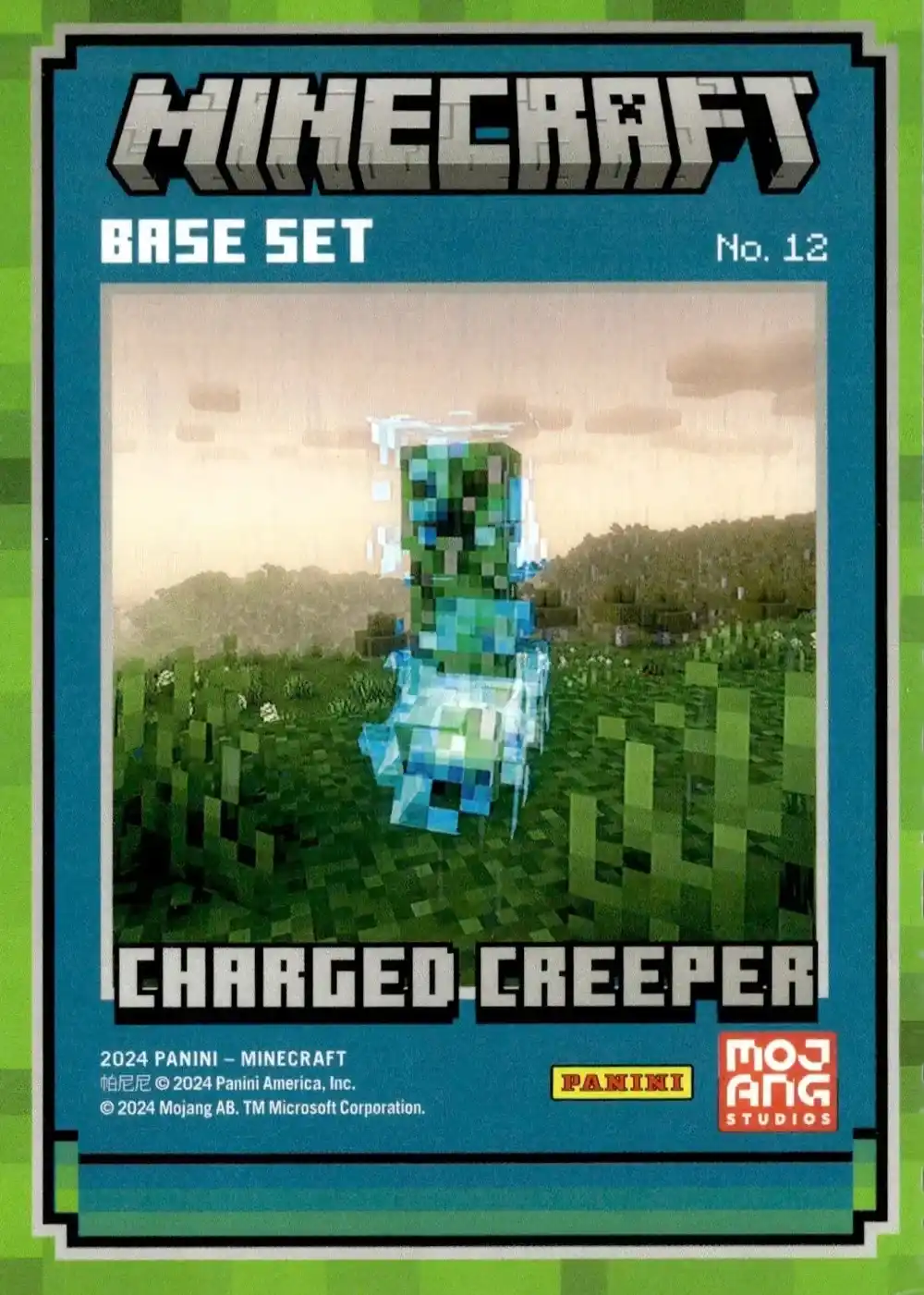 Charged Creeper (Base) card back