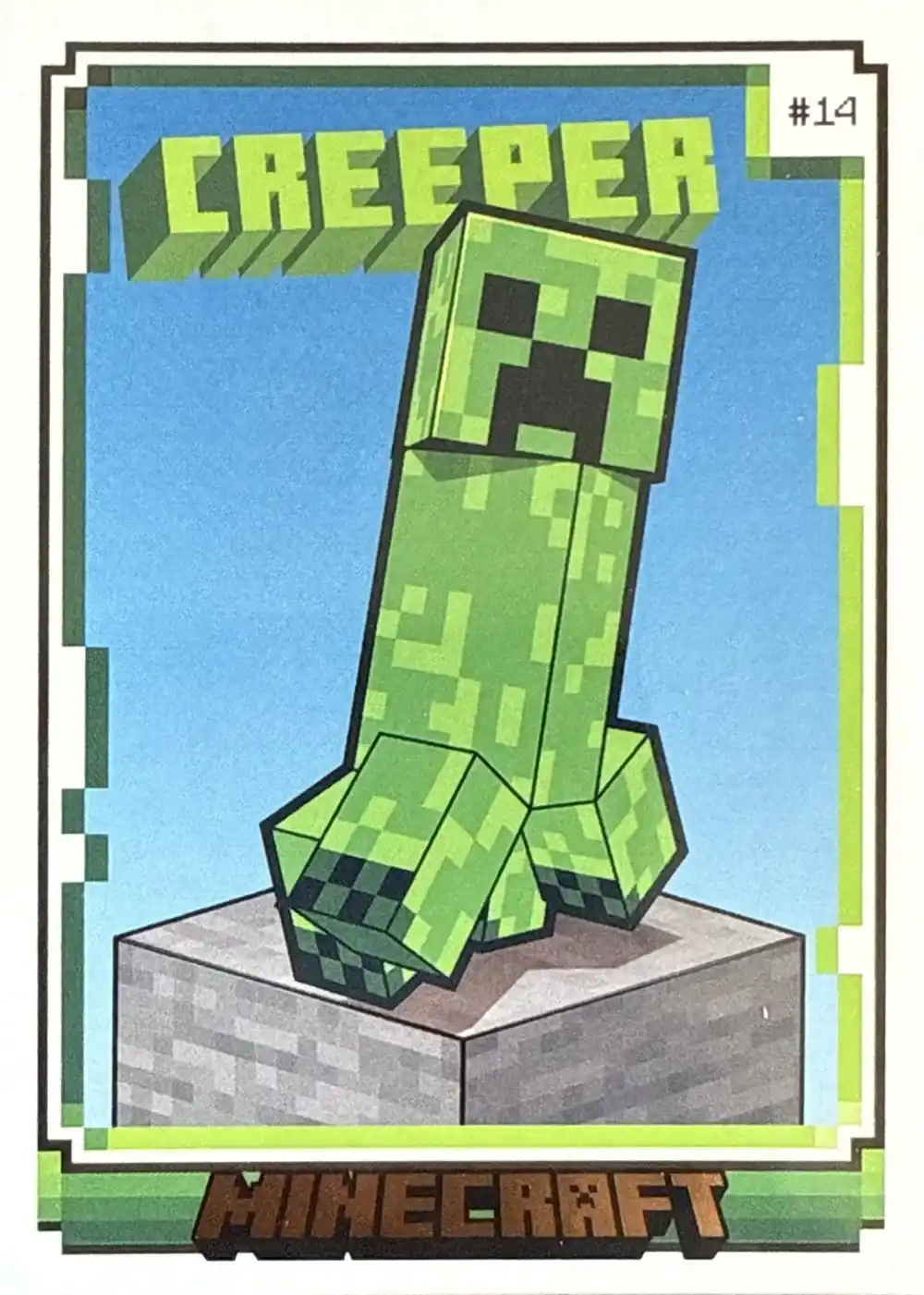 Creeper card front