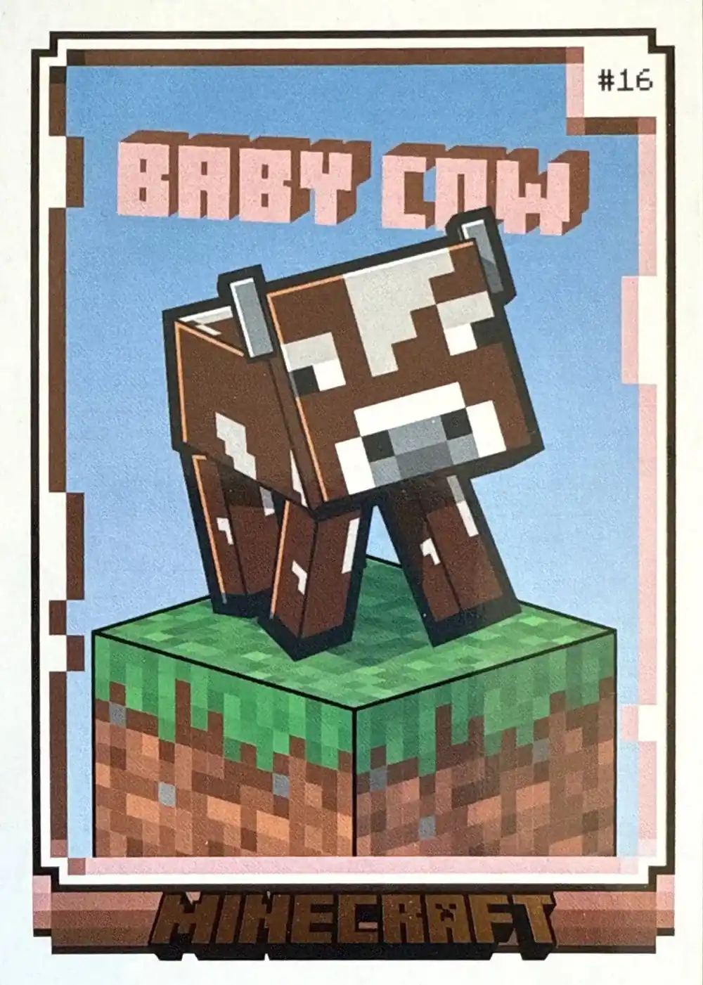 Baby Cow card front