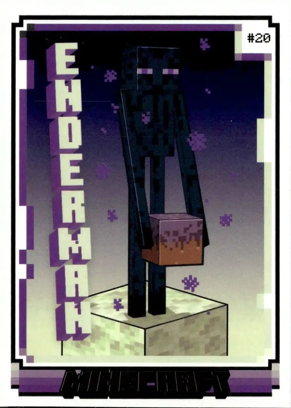 Enderman card front