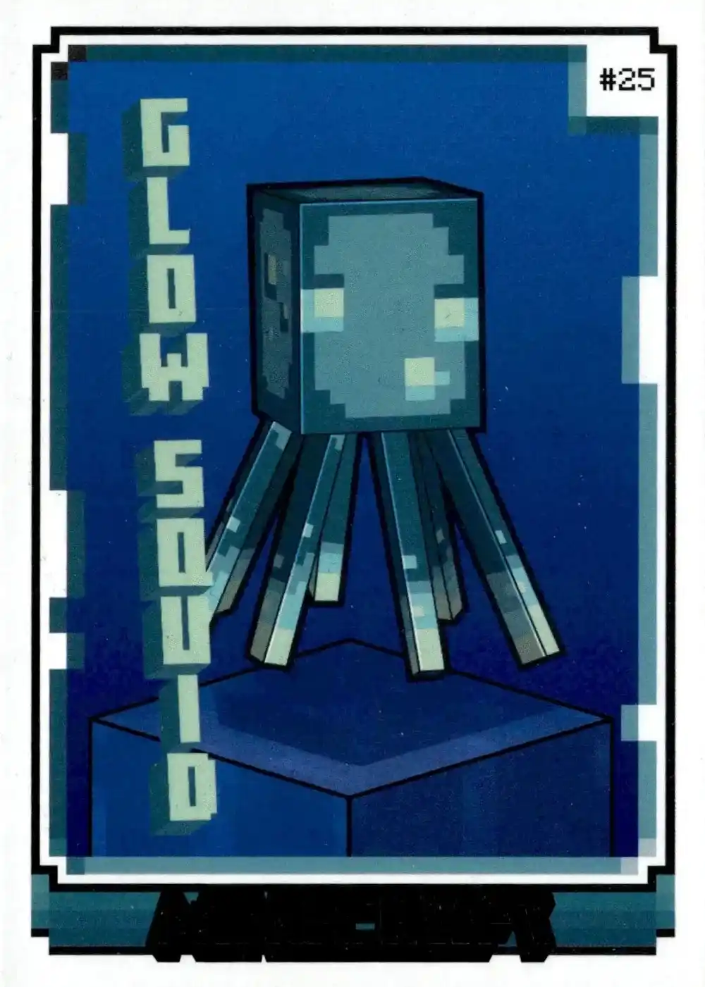 Glow Squid card front