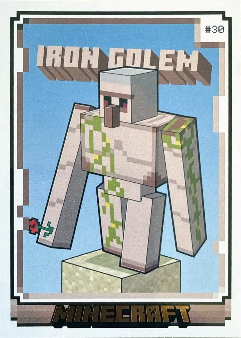 Iron Golem card front