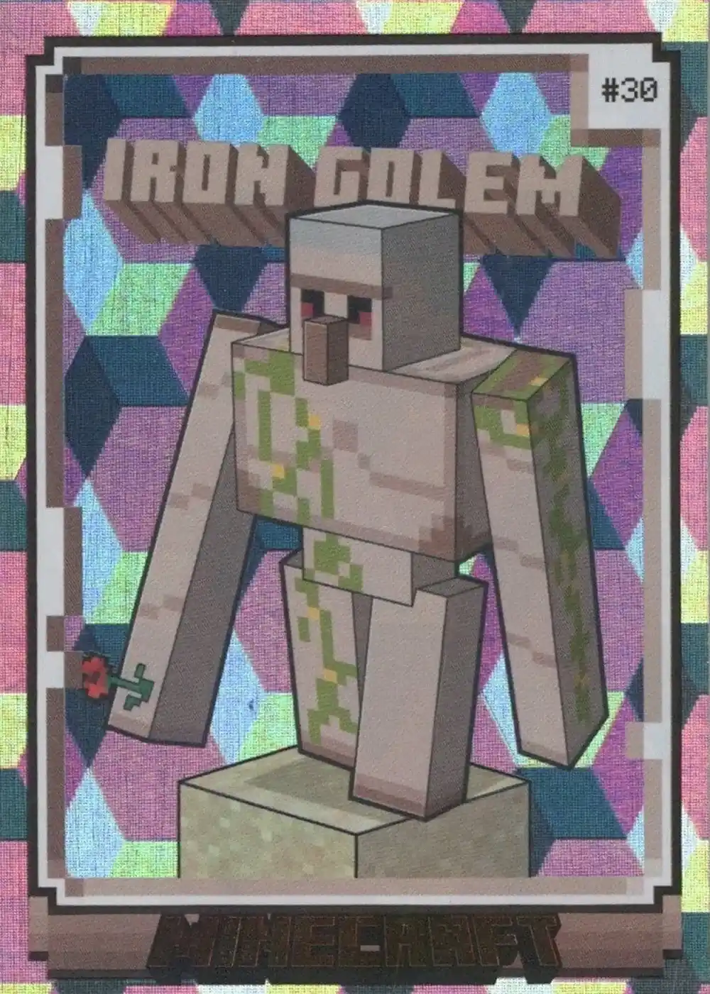 Iron Golem card front