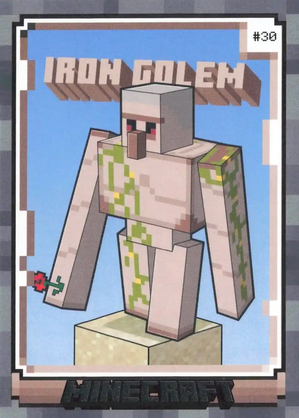 Iron Golem card front