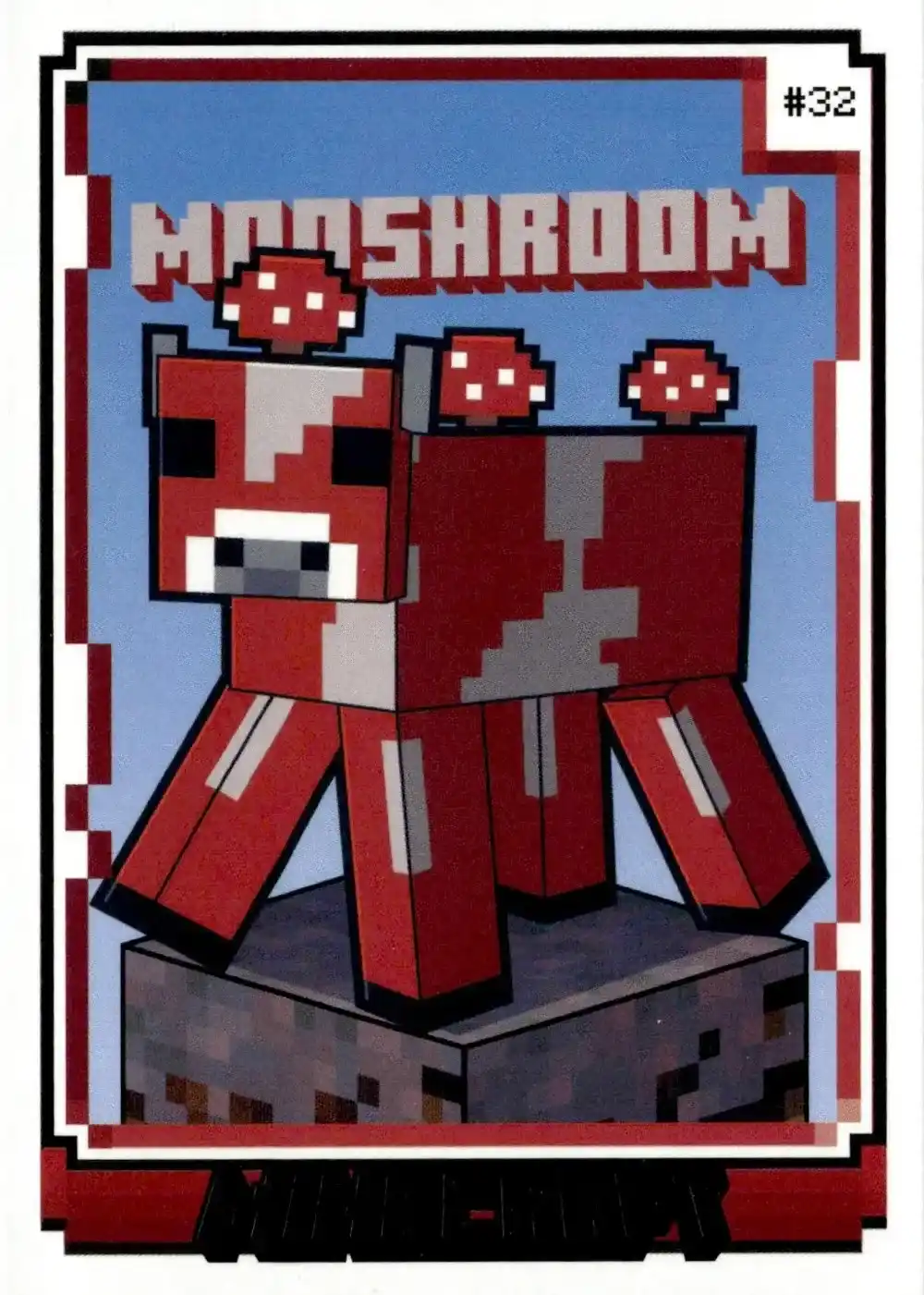 Mooshroom card front
