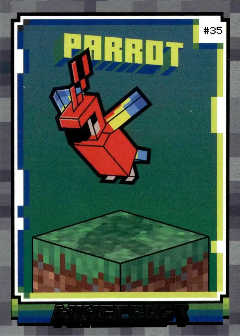 Parrot card front
