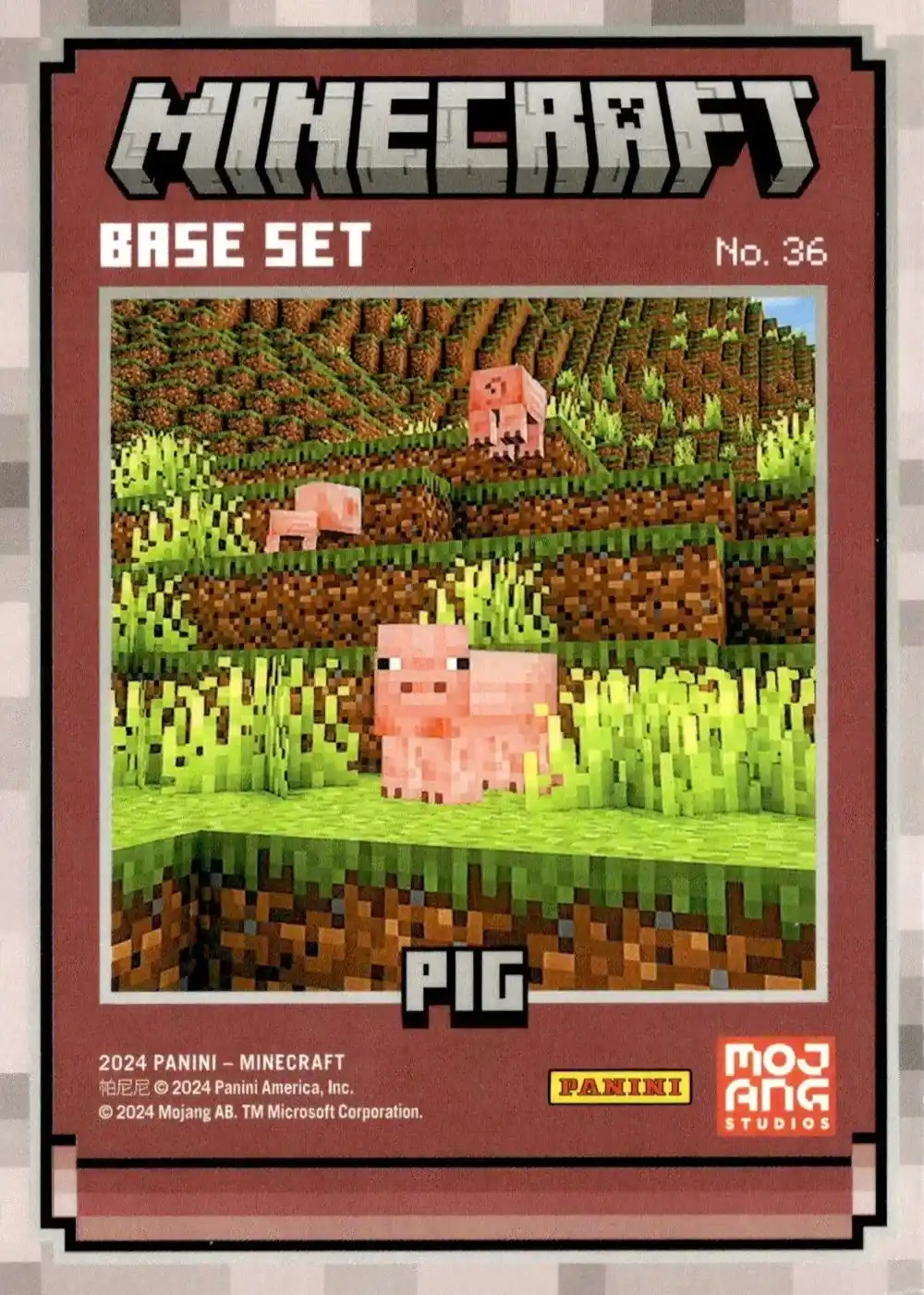 Pig (Base) card back