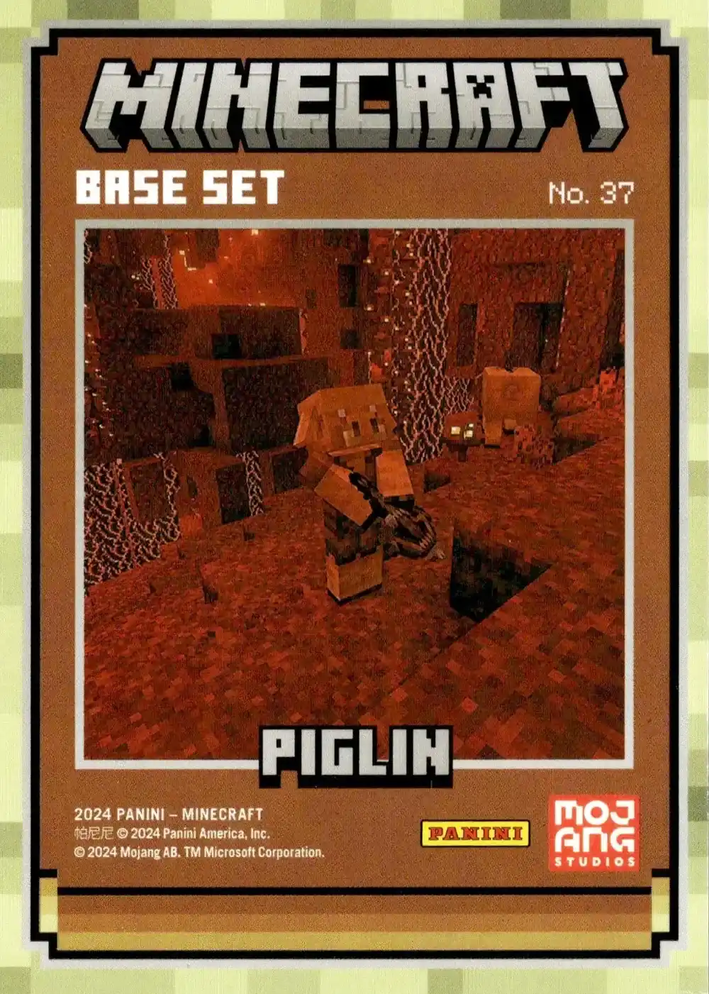 Piglin (Base) card back