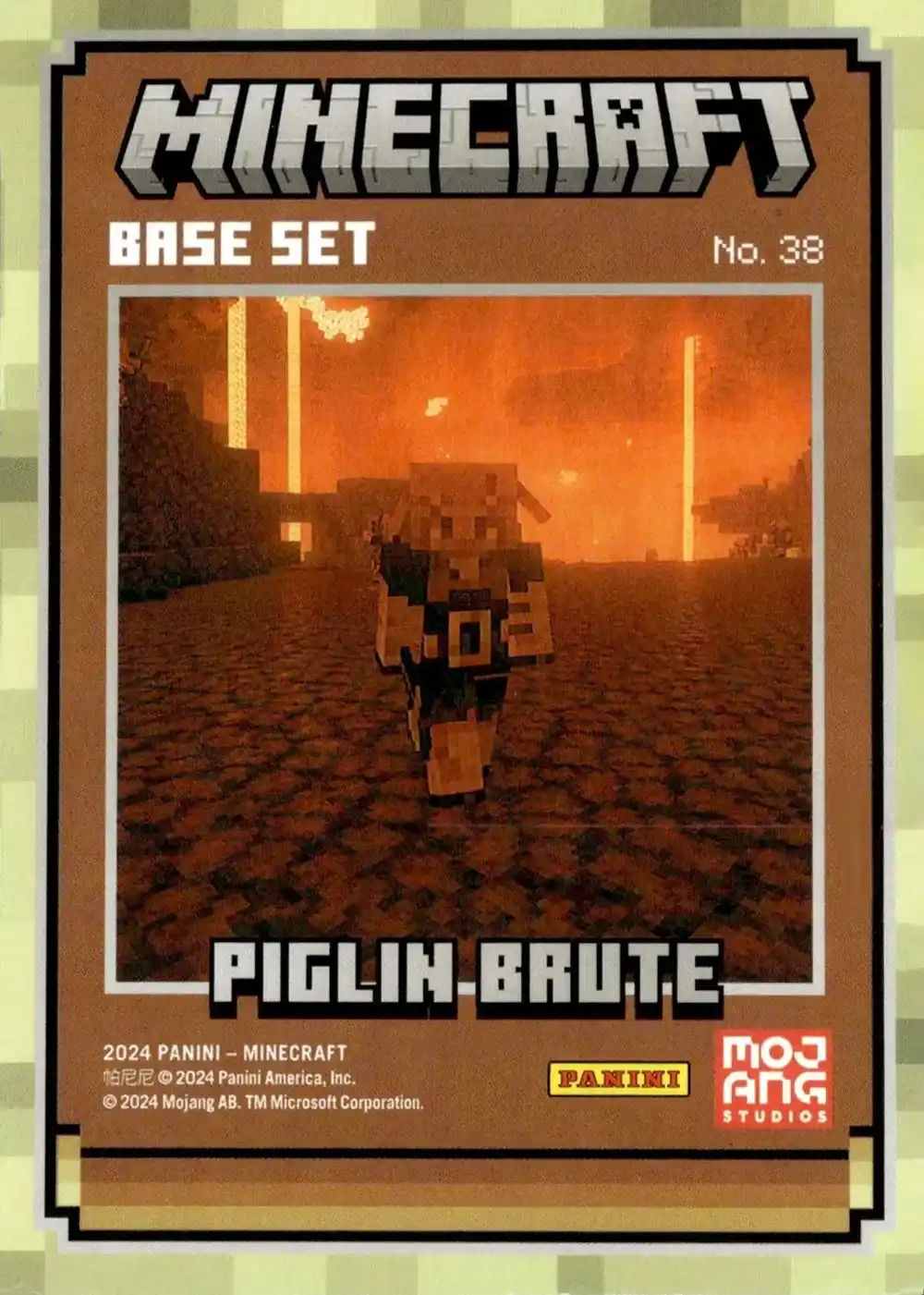 Piglin Brute (Base) card back
