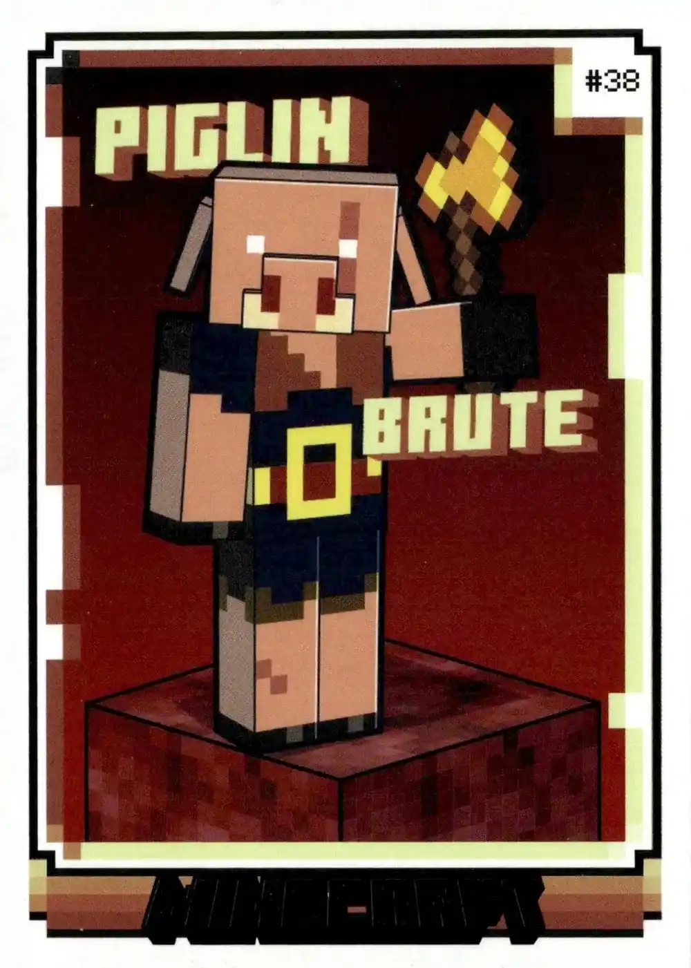 Piglin Brute card front
