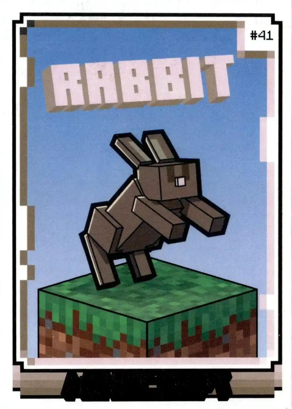 Rabbit card front