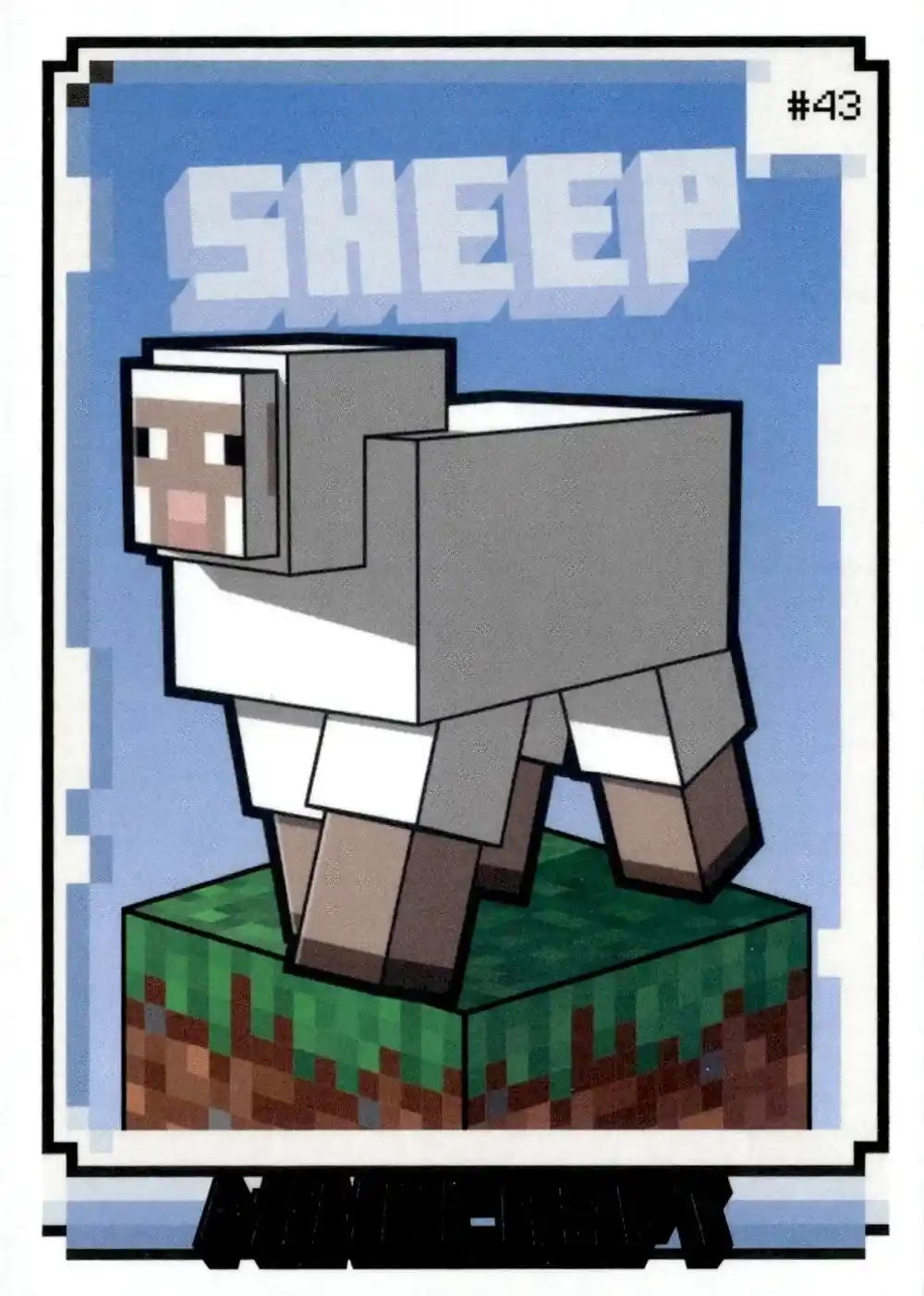 Sheep card front