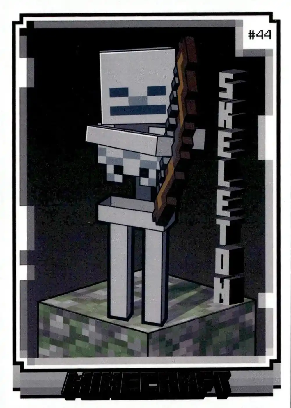 Skeleton card front