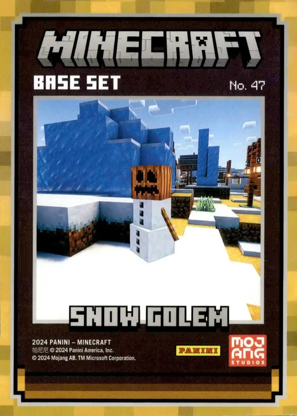 Snow Golem (Base) card back