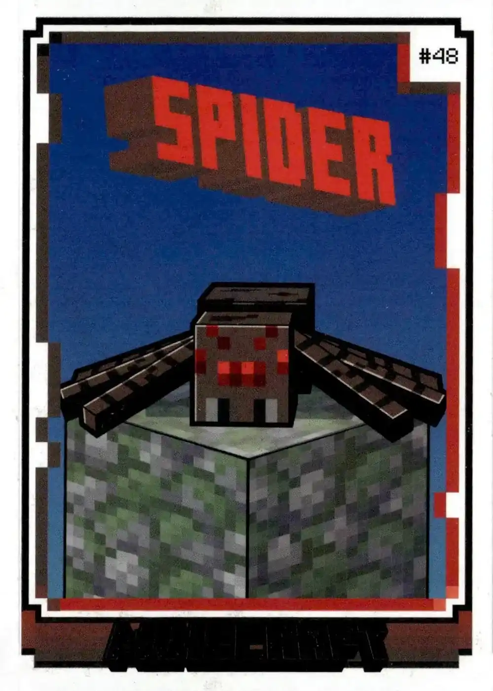 Spider card front
