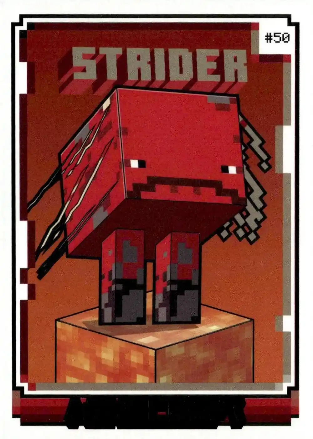 Strider card front