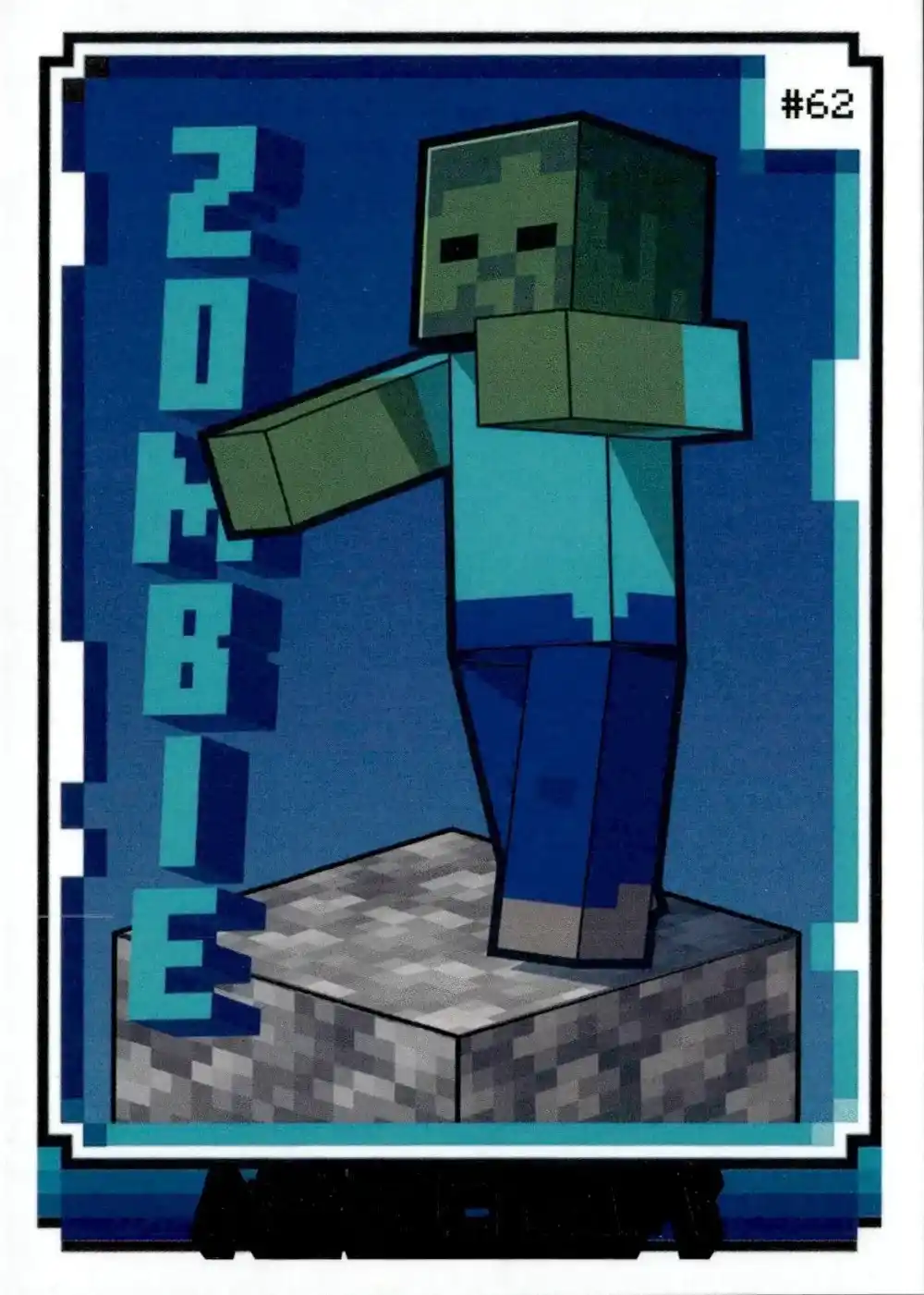 Zombie card front
