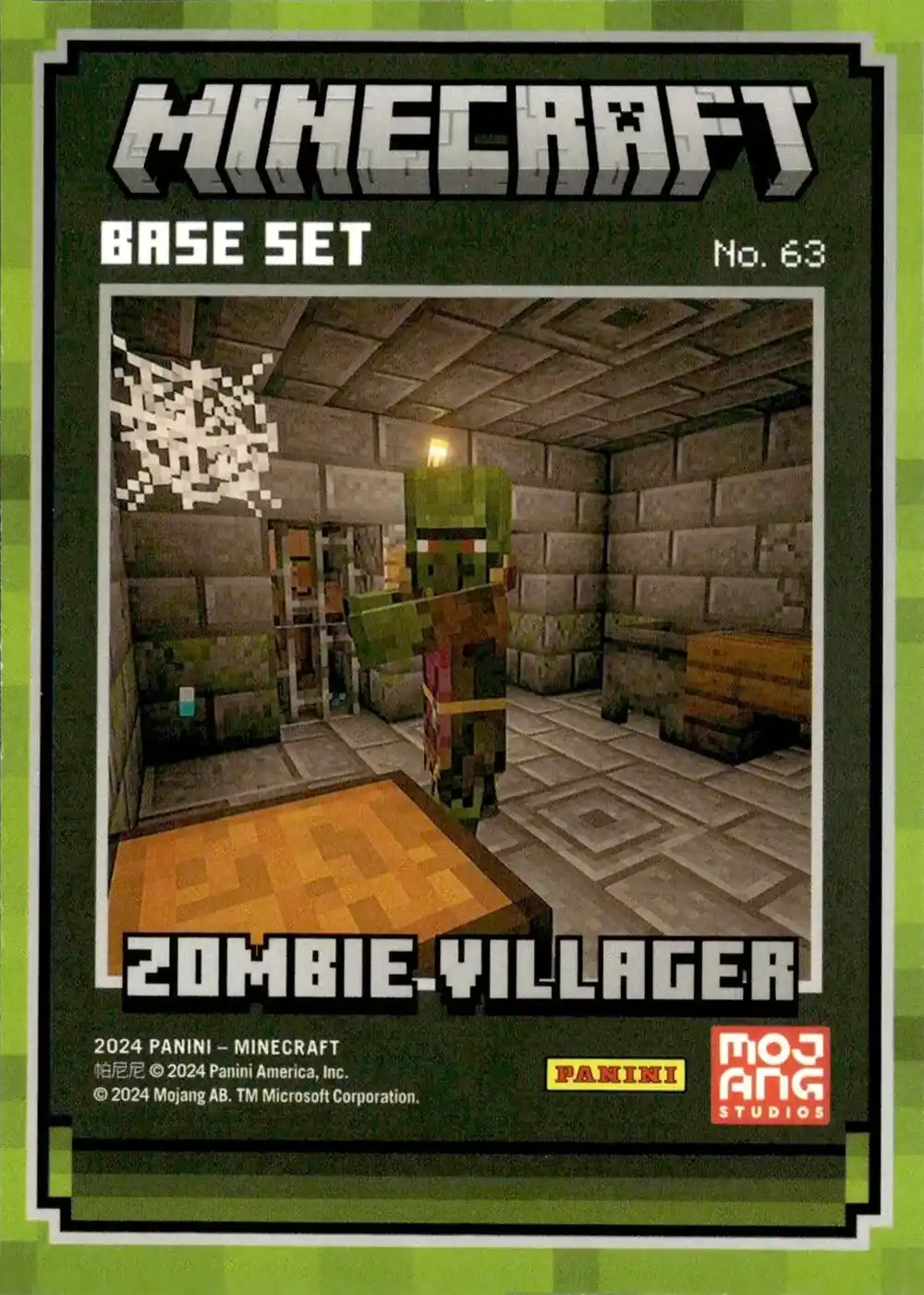 Zombie Villager (Base) card back