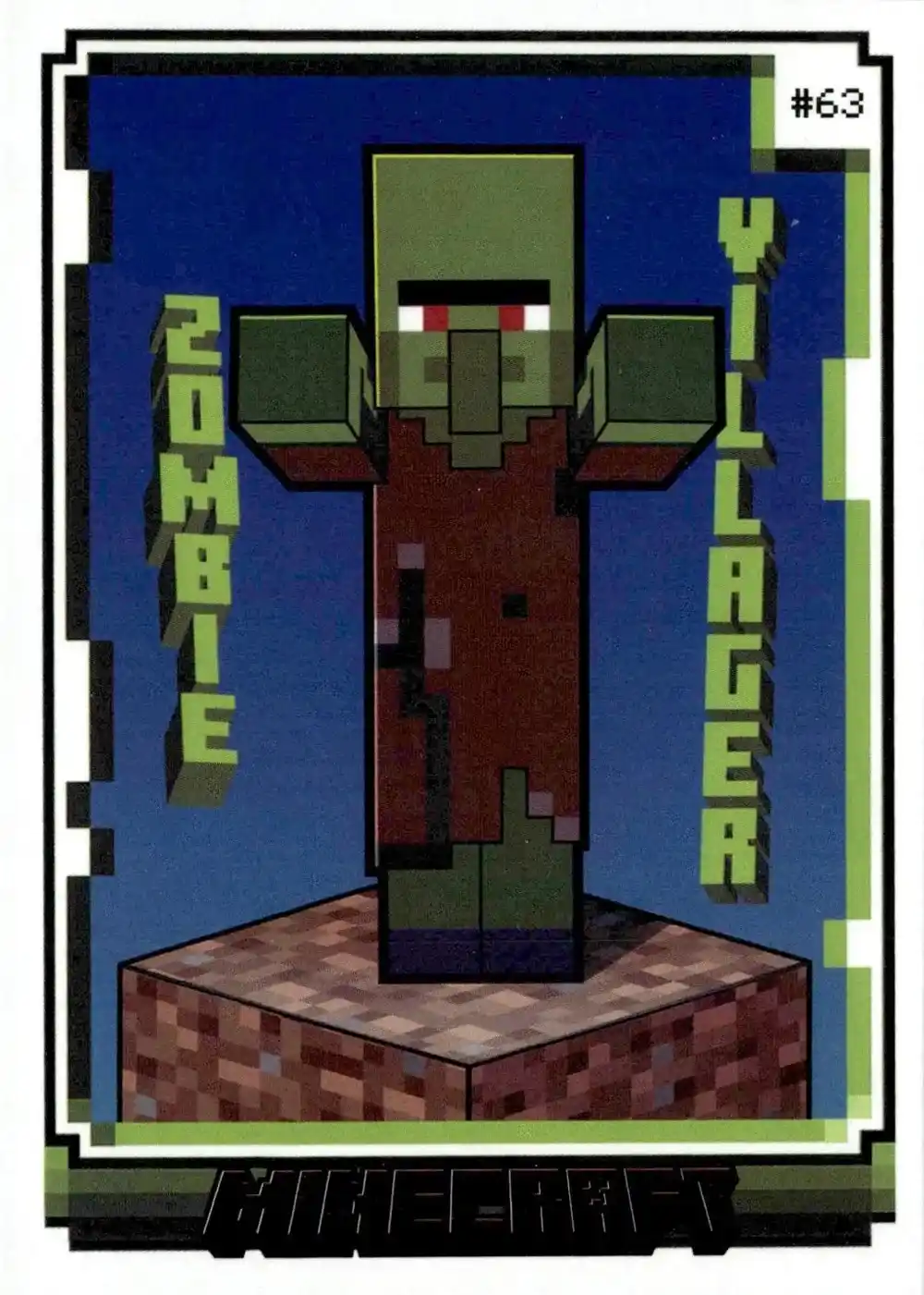Zombie Villager card front
