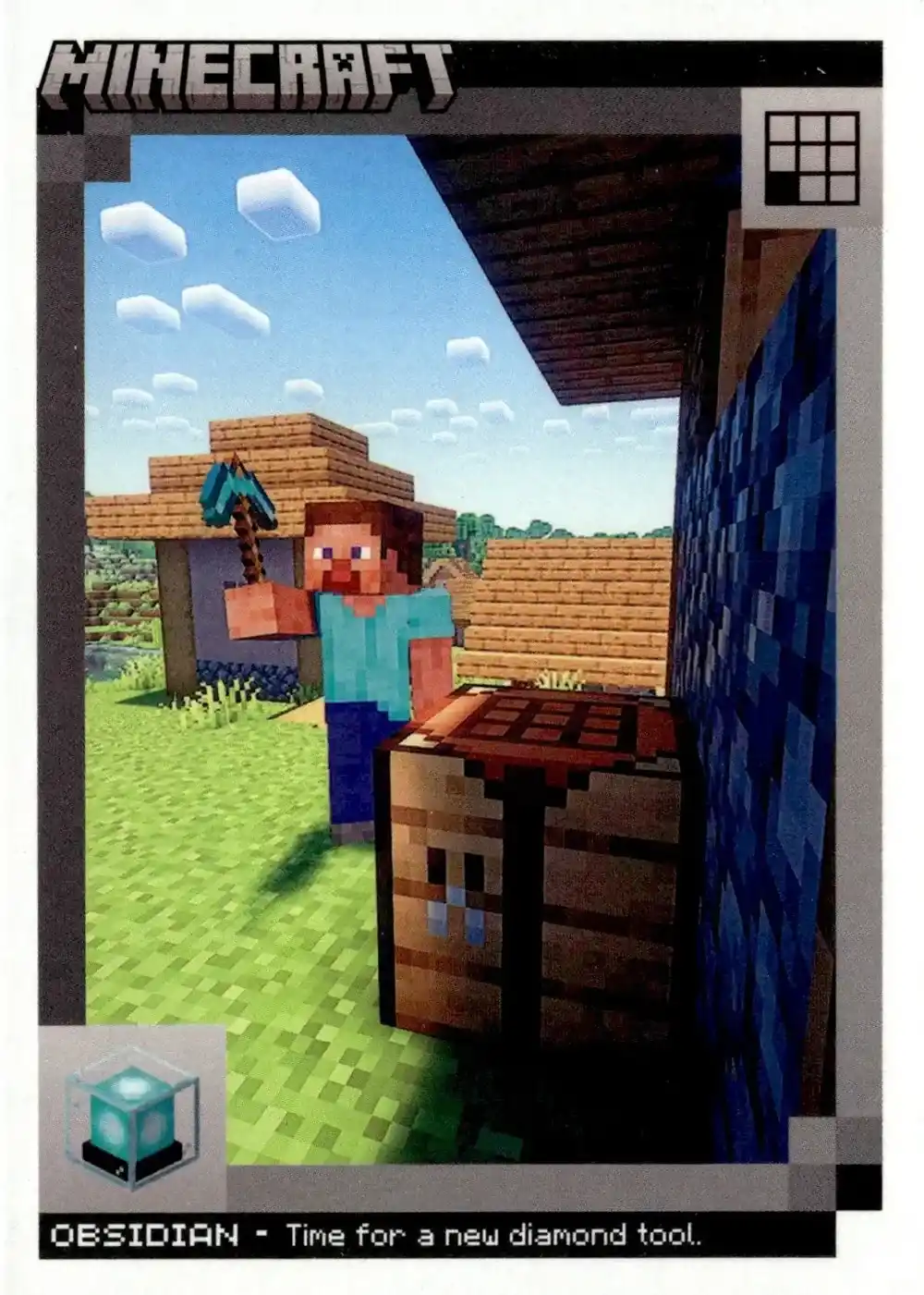 Obsidian card front
