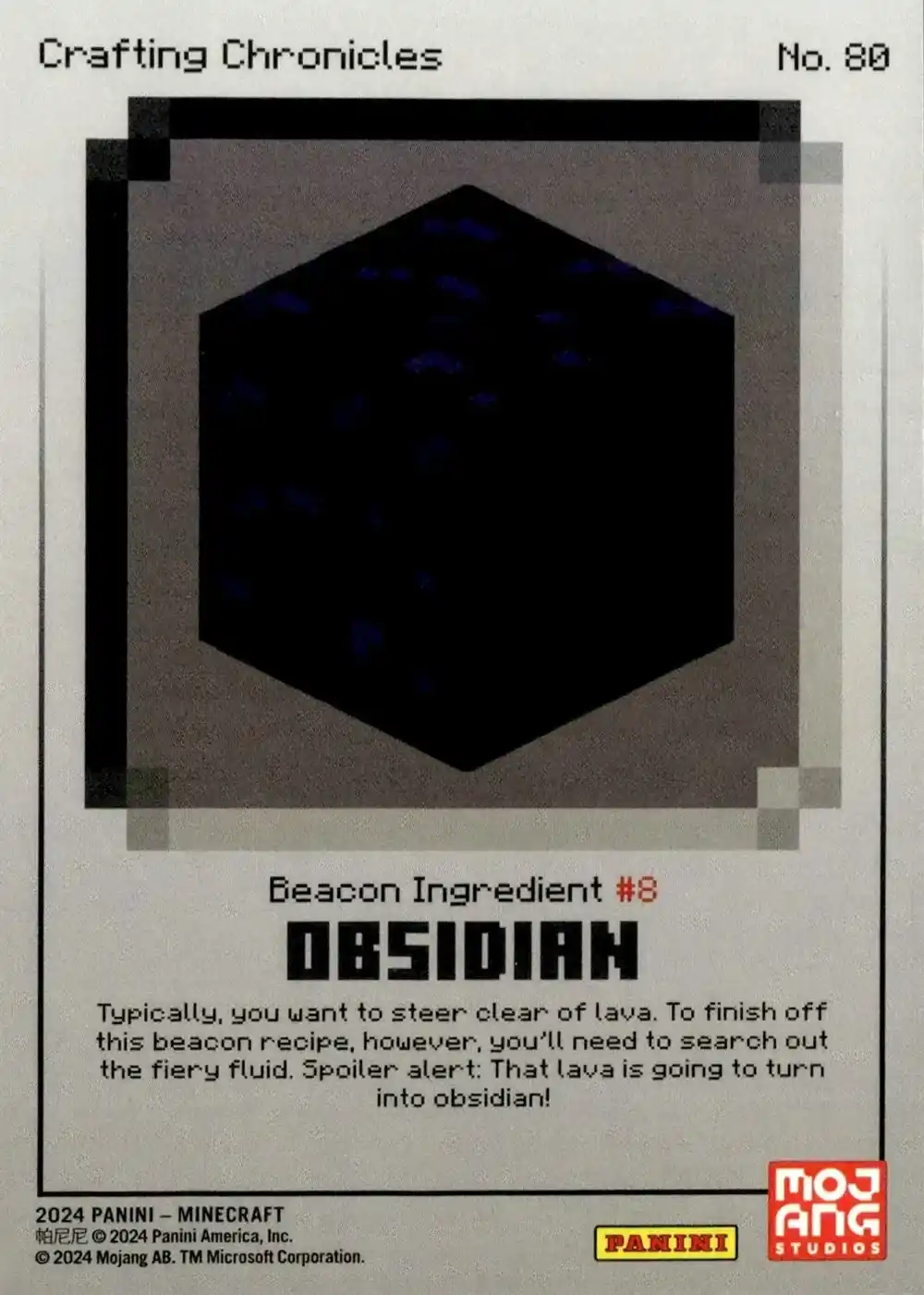 Obsidian (Base) card back