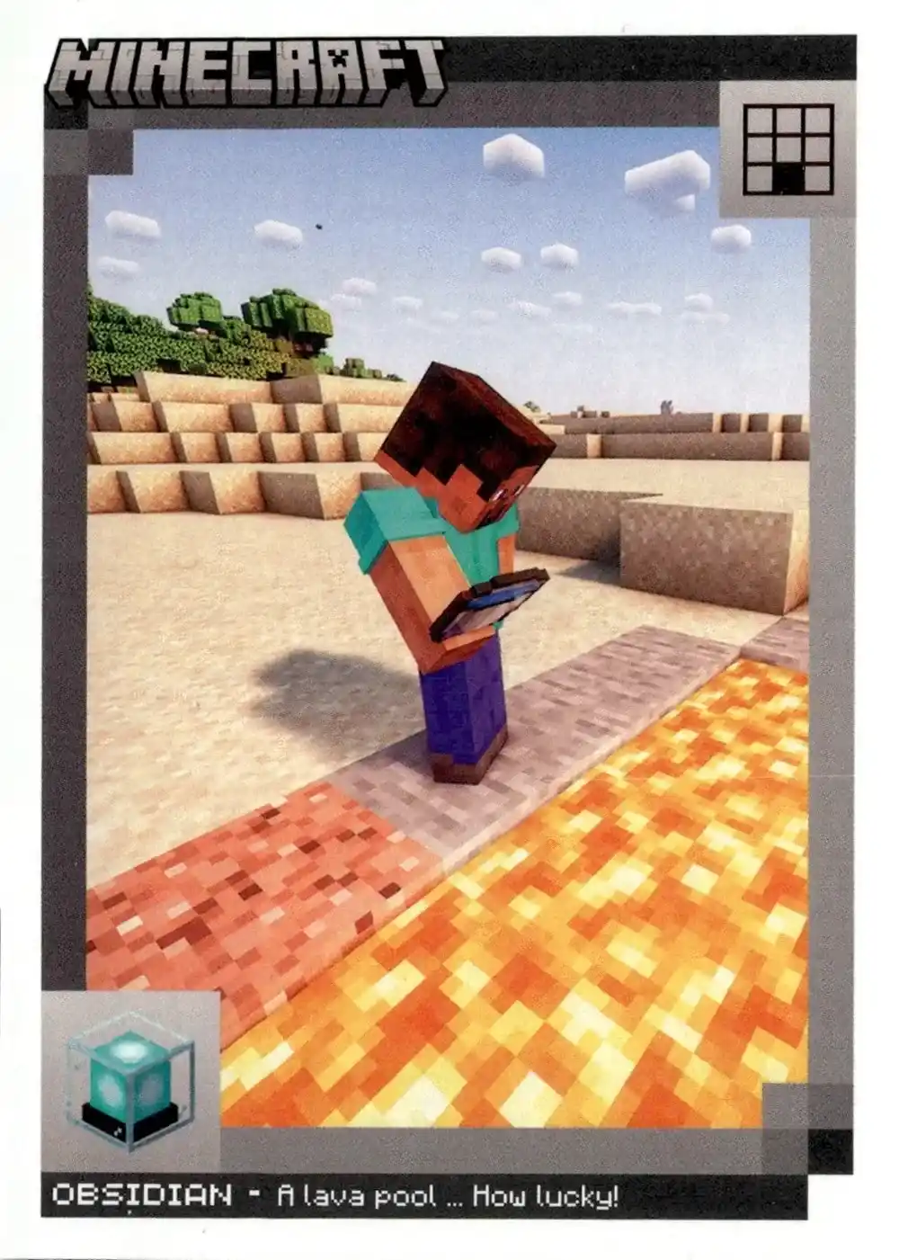 Obsidian card front