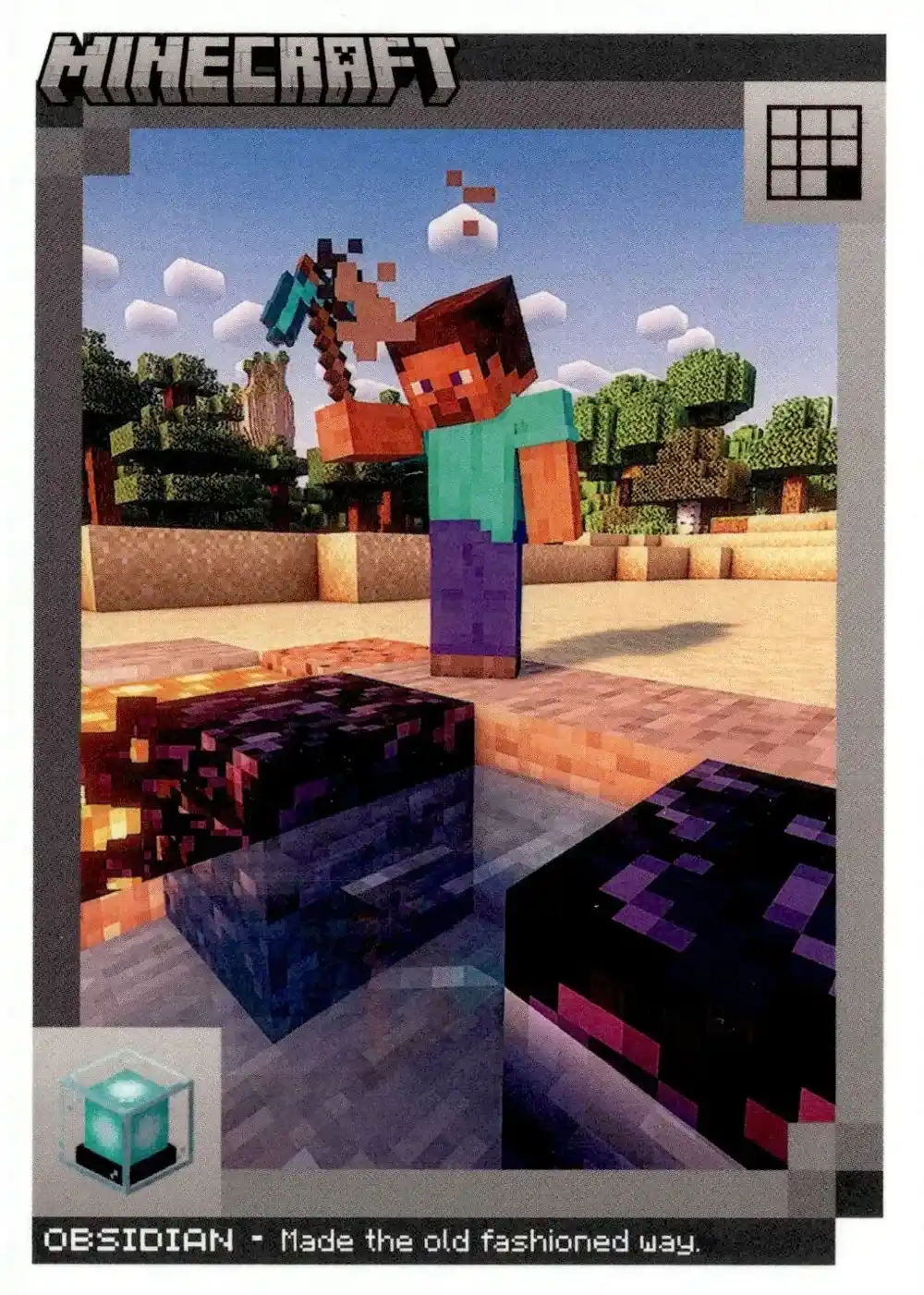 Obsidian card front