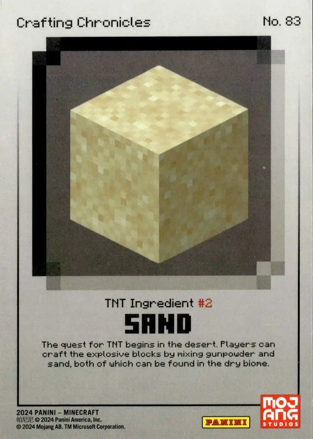 Sand (Base) card back