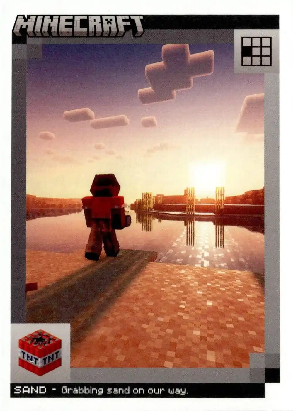 Sand card front