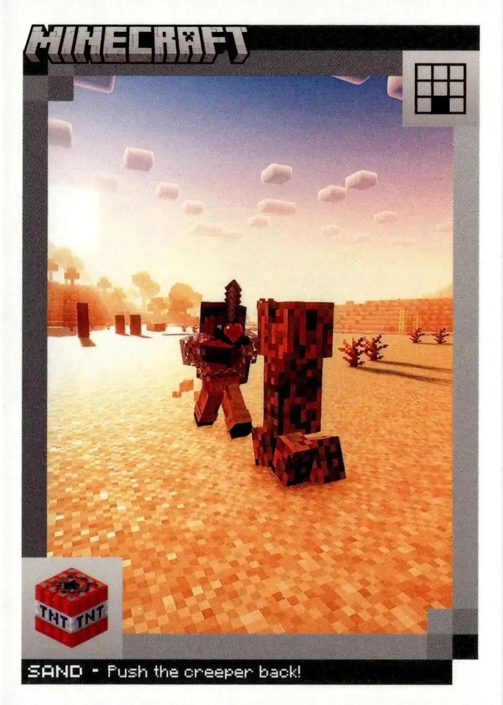 Sand card front