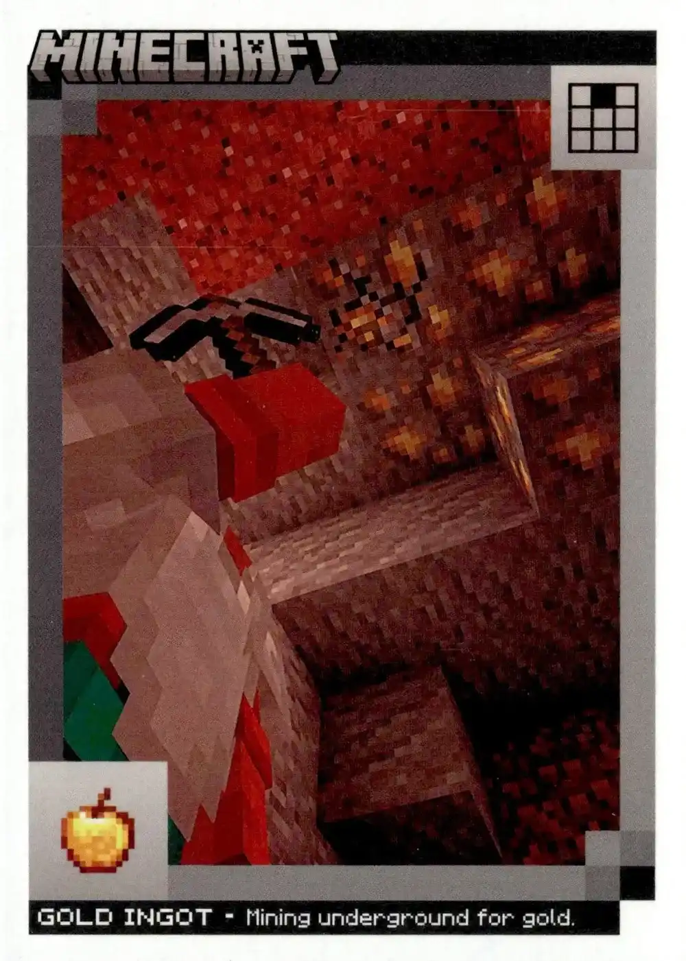 Gold Ingot card front