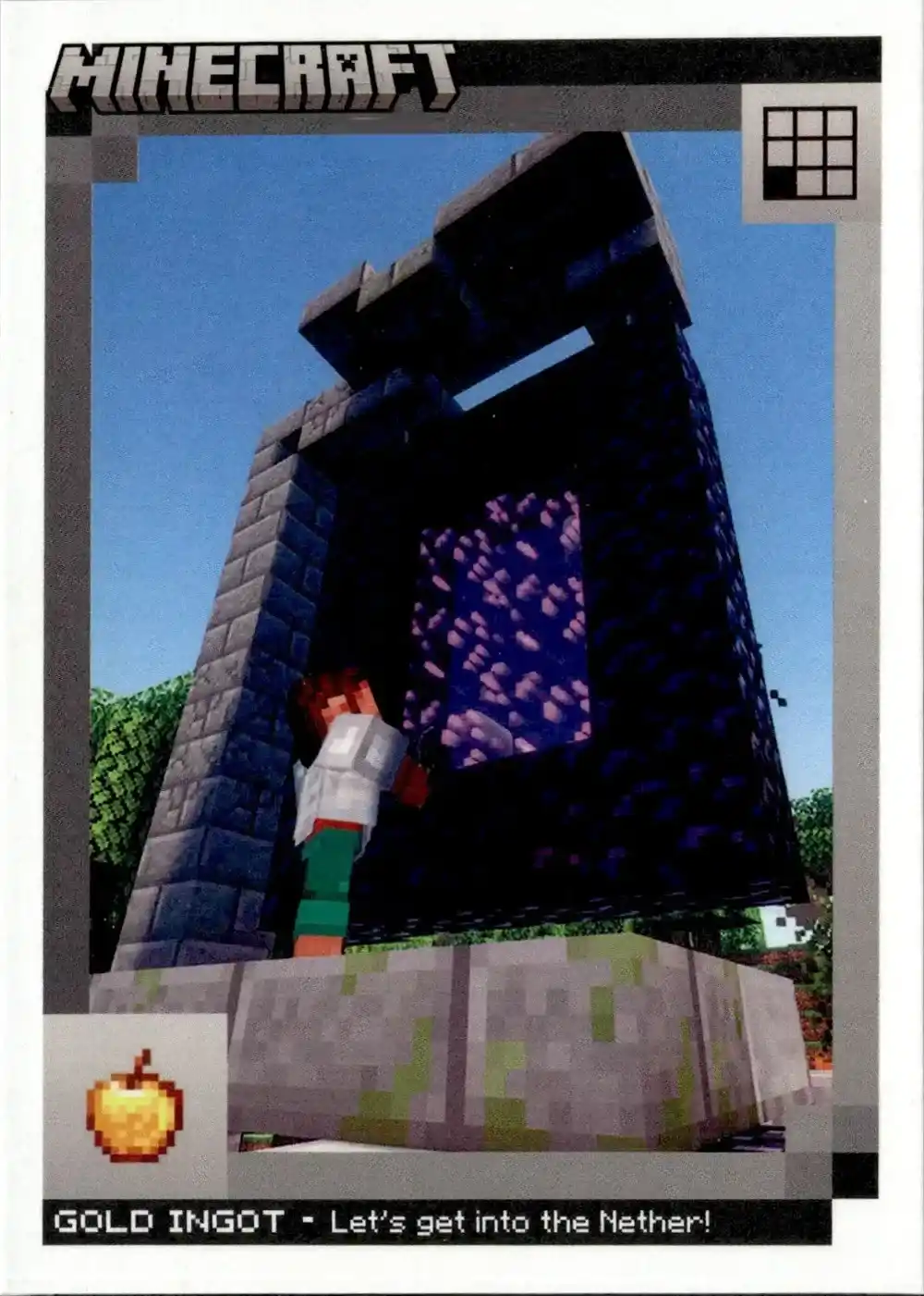 Gold Ingot card front