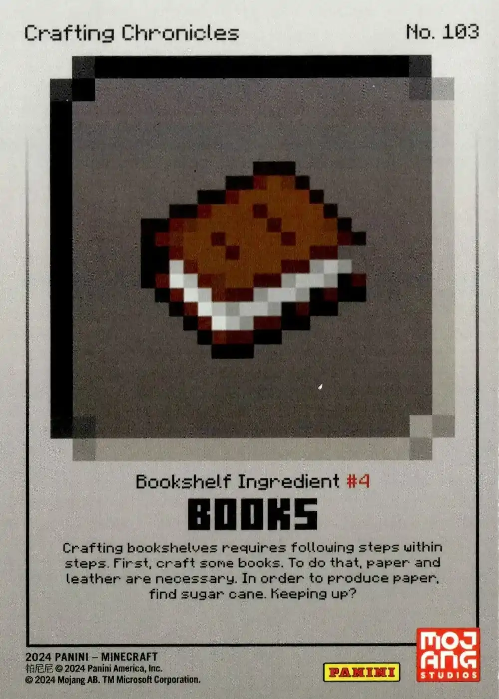 Books (Base) card back