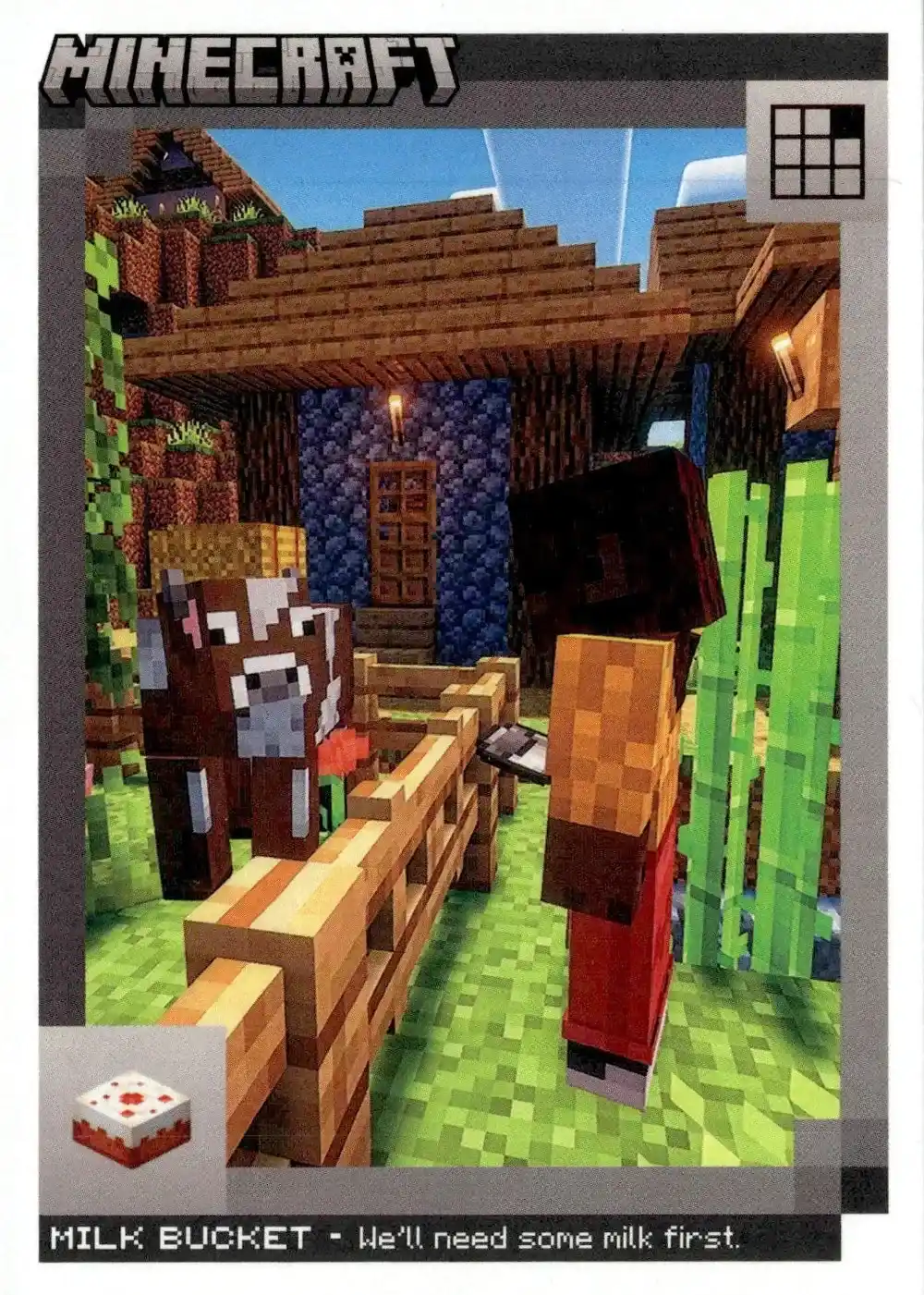 Milk Bucket card front