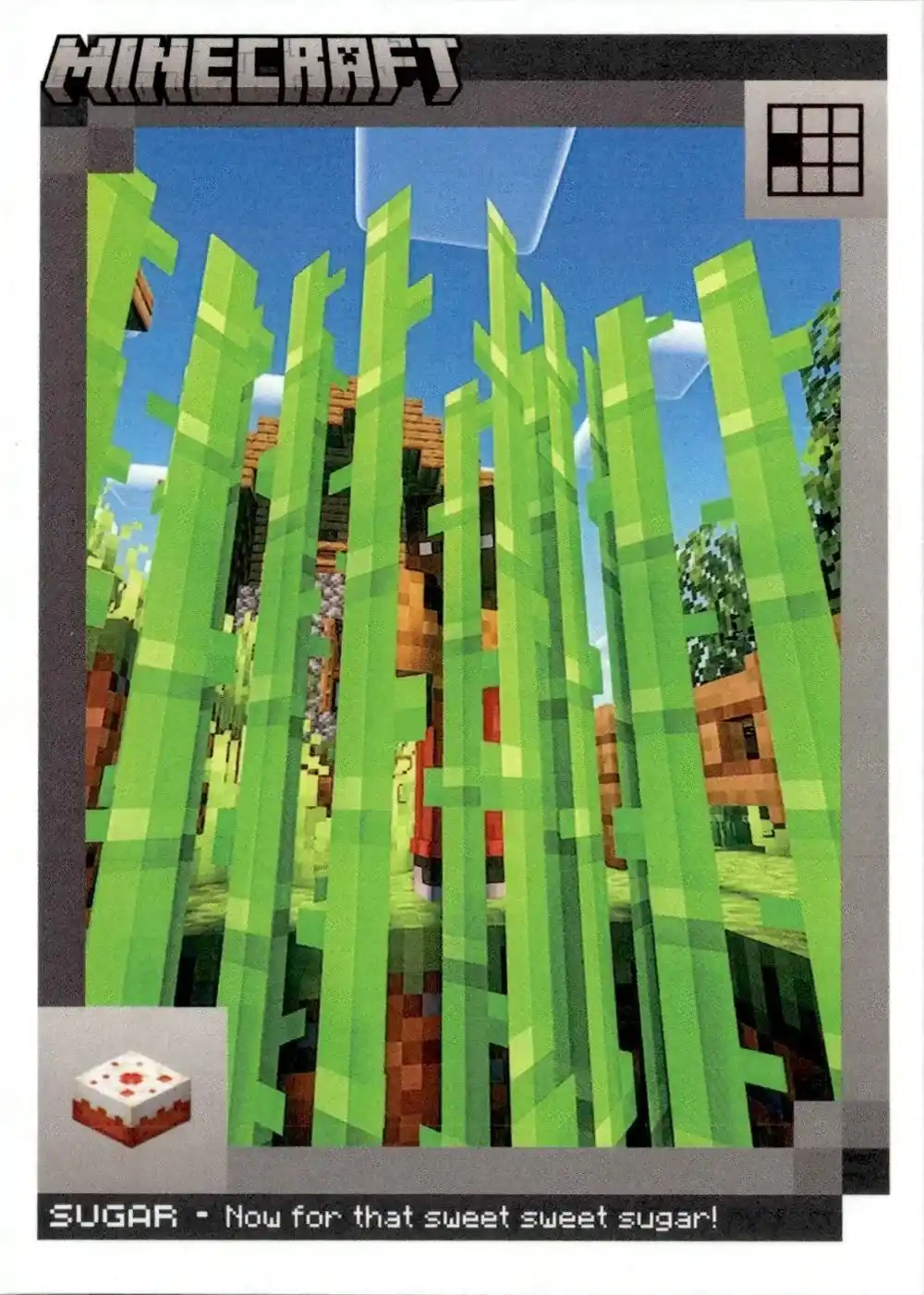 Sugar card front