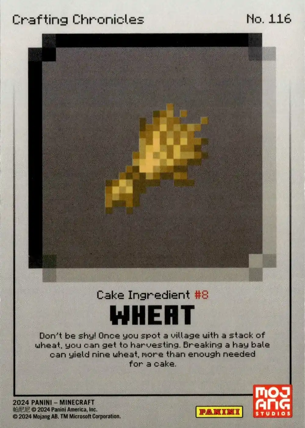Wheat (Base) card back