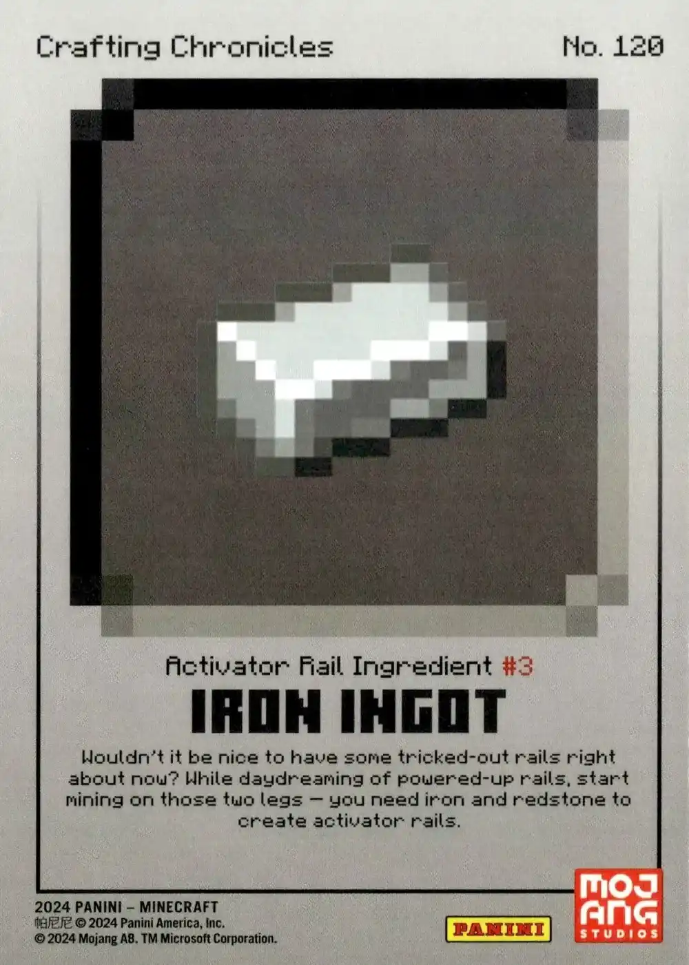 Iron Ingot (Base) card back