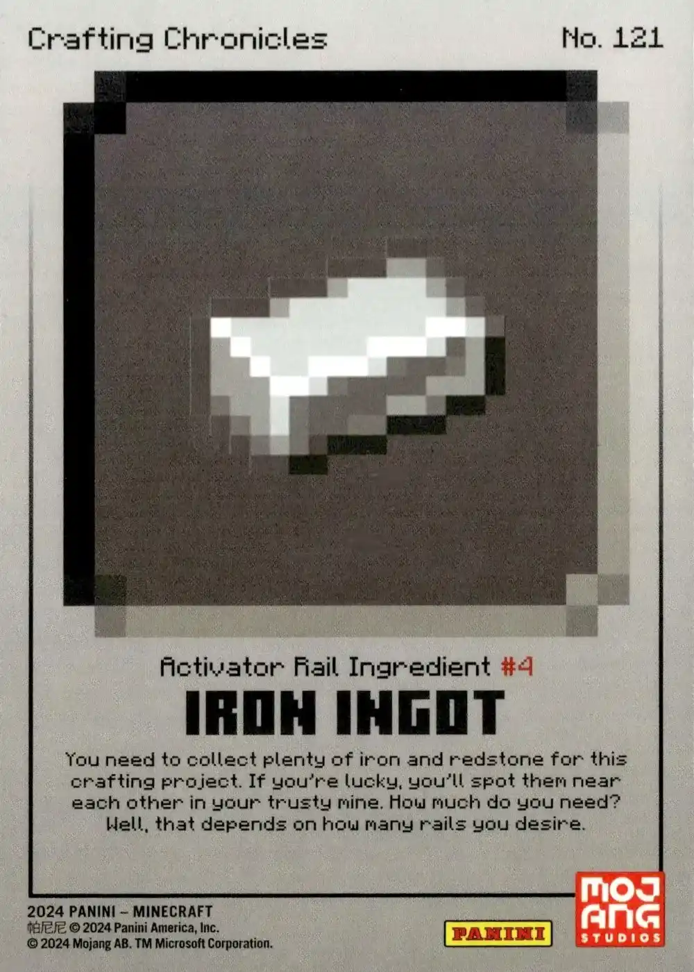 Iron Ingot (Base) card back