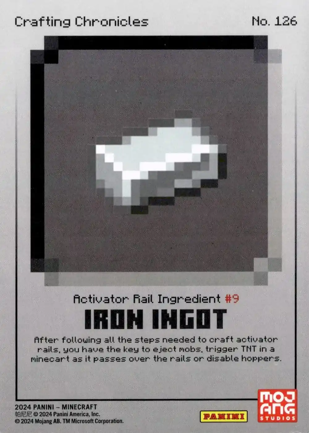 Iron Ingot (Base) card back