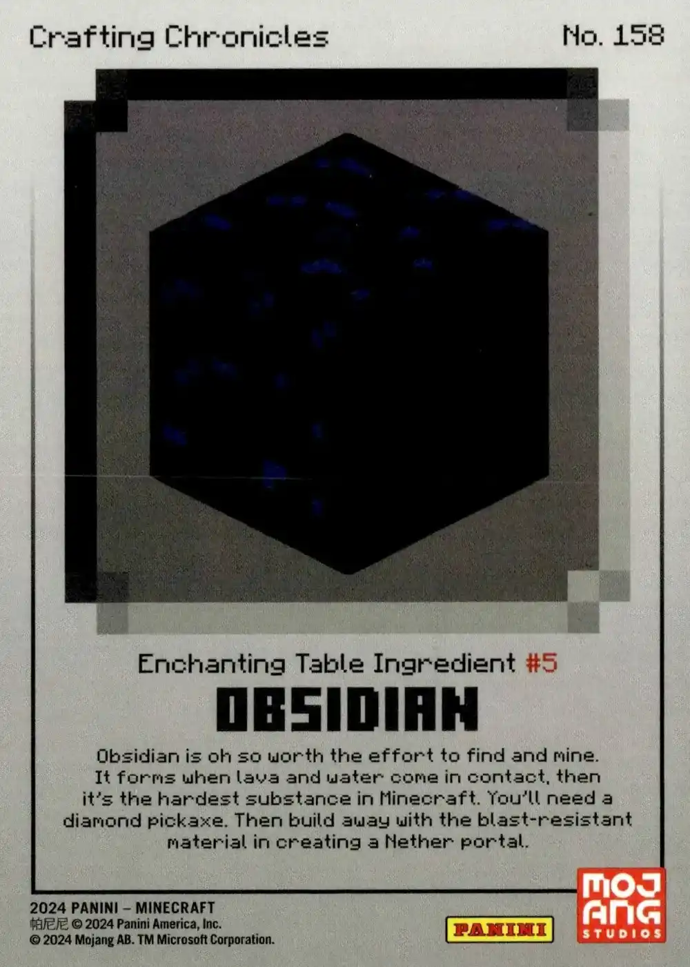 Obsidian (Base) card back